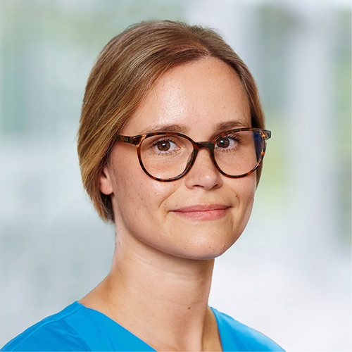Porträtaufnahme von Julia Niehaus, Leitung Herzkatheterlabor/Elektrophysiologie