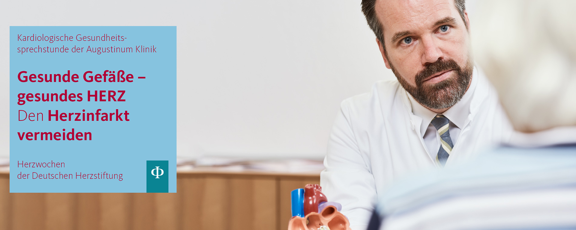 Kardiologische Gesundheitssprechstunde in der Augustinum Klinik - Stärke dein Herz! Herzschwäche erkennen und behandeln