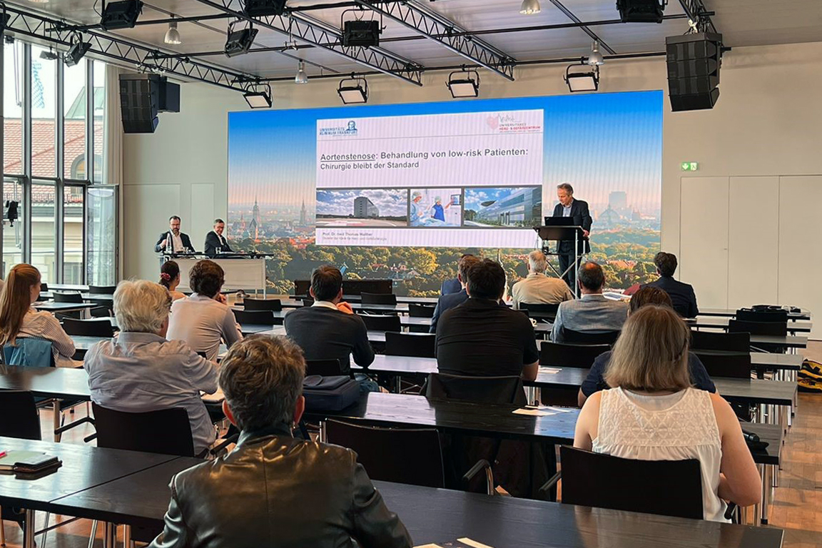 Prof. Dr. Walther referiert im Rahmen der Augustinum Cardiology Academy 