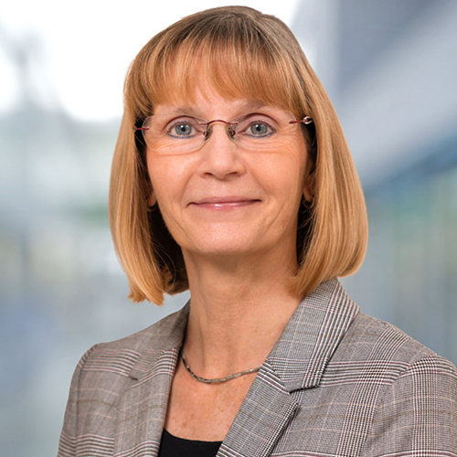 Porträtaufnahme von Sabine Gersdorf, Chefarztsekretariat