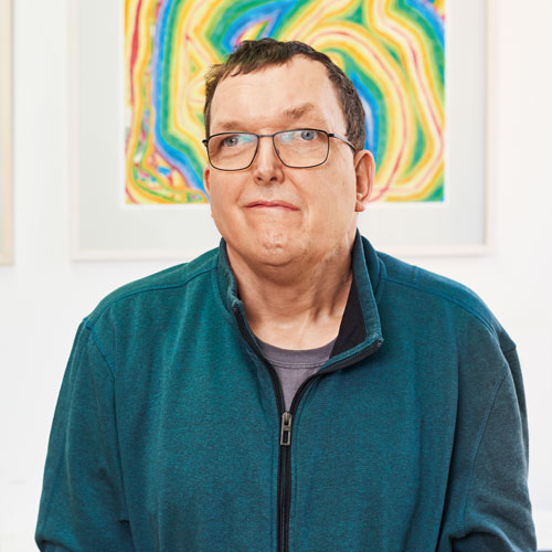 Portraitaufnahme von Hannes Gaensslen 