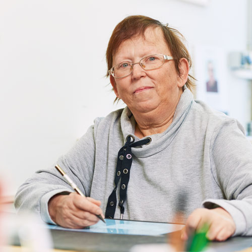 Portraitaufnahme von Sabine Münch