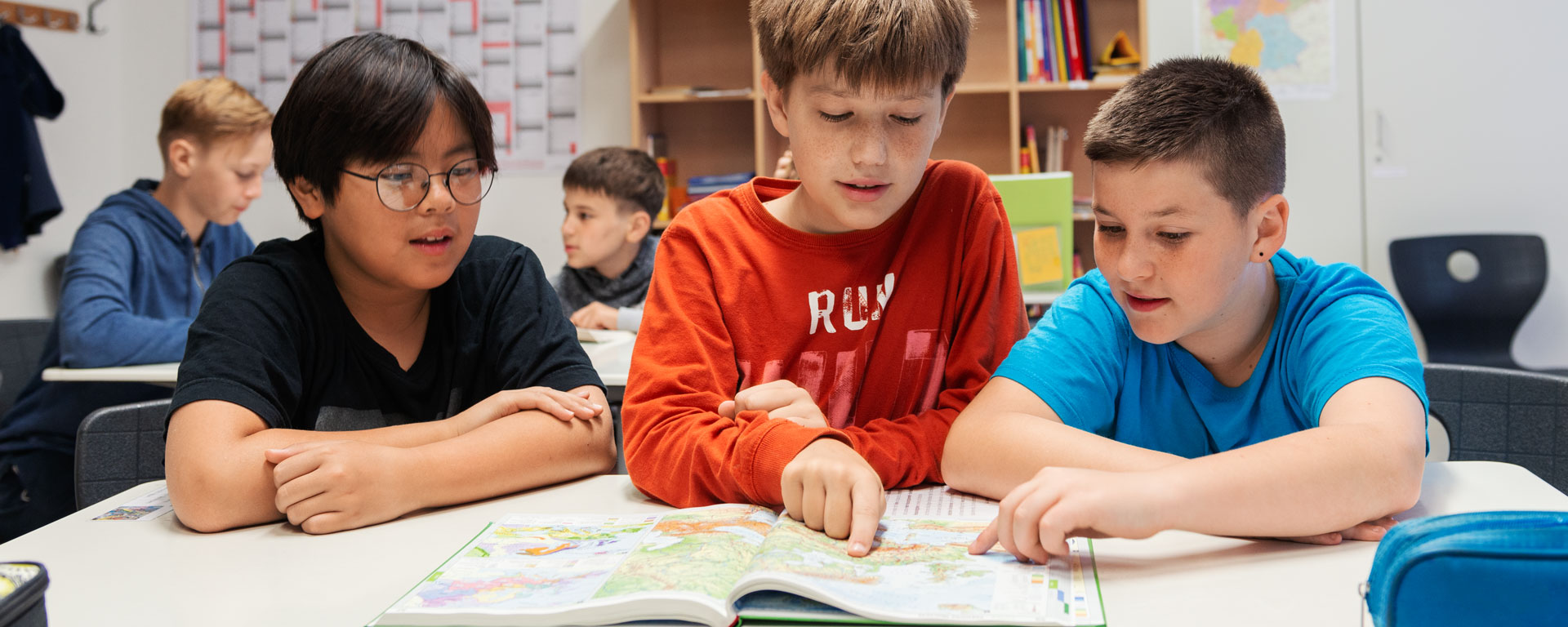 Erdkundeunterricht im Landschulheim Elkofen 