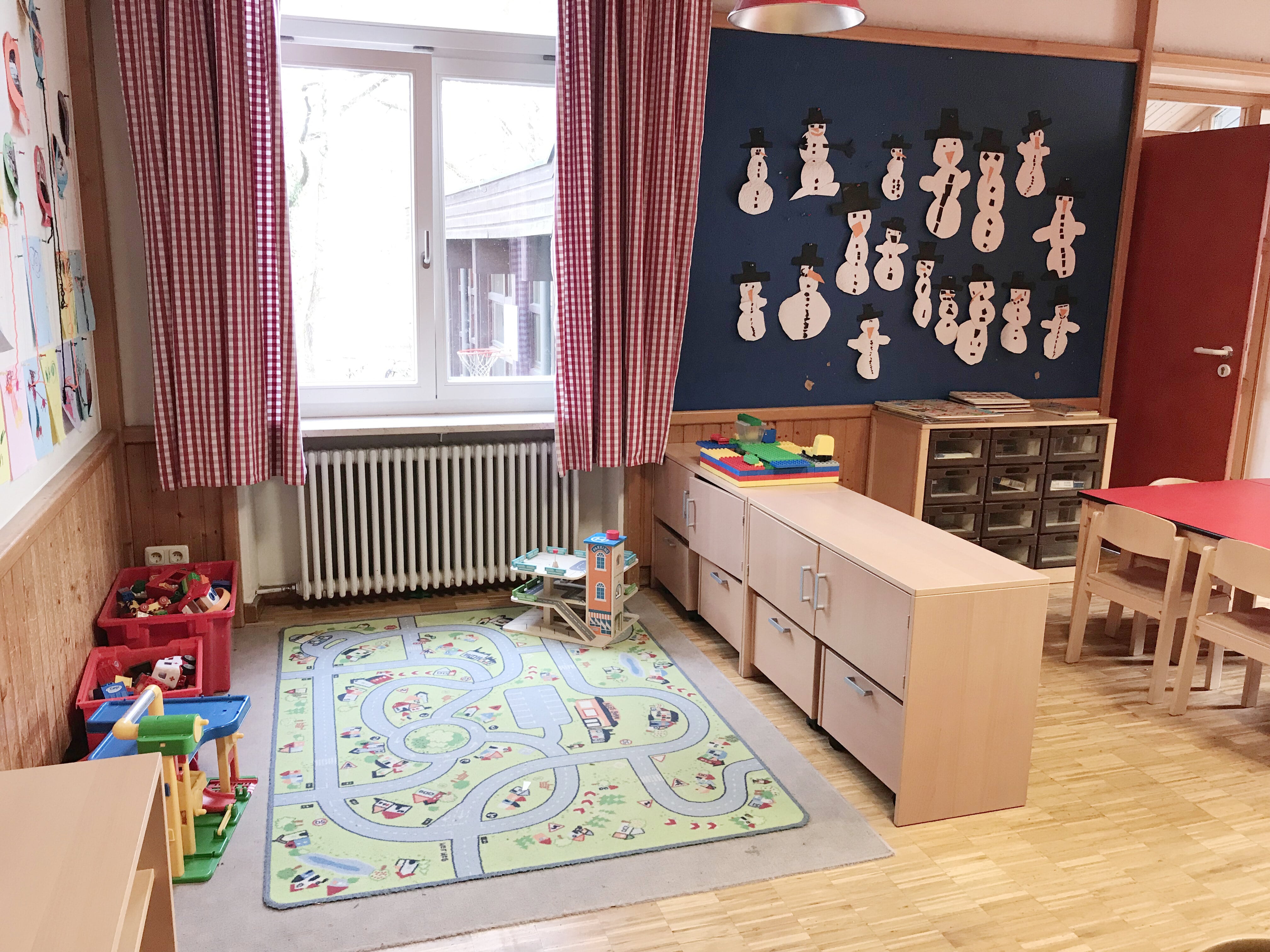 Eine Spielecke im Augustinum Kindergarten Christuskirche