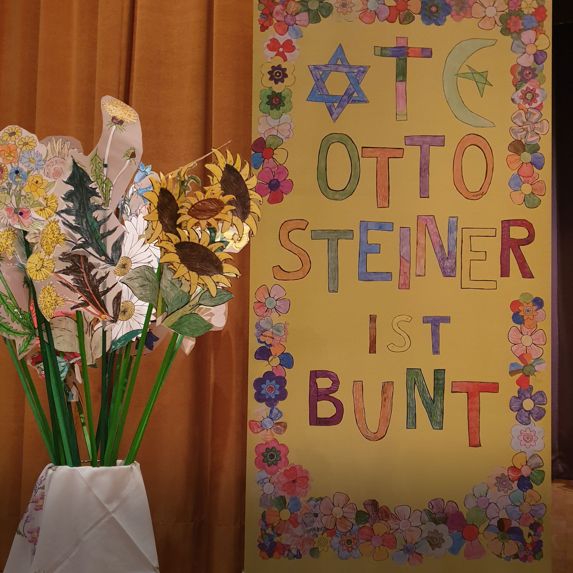 Die Otto-Steiner-Schule ist bunt