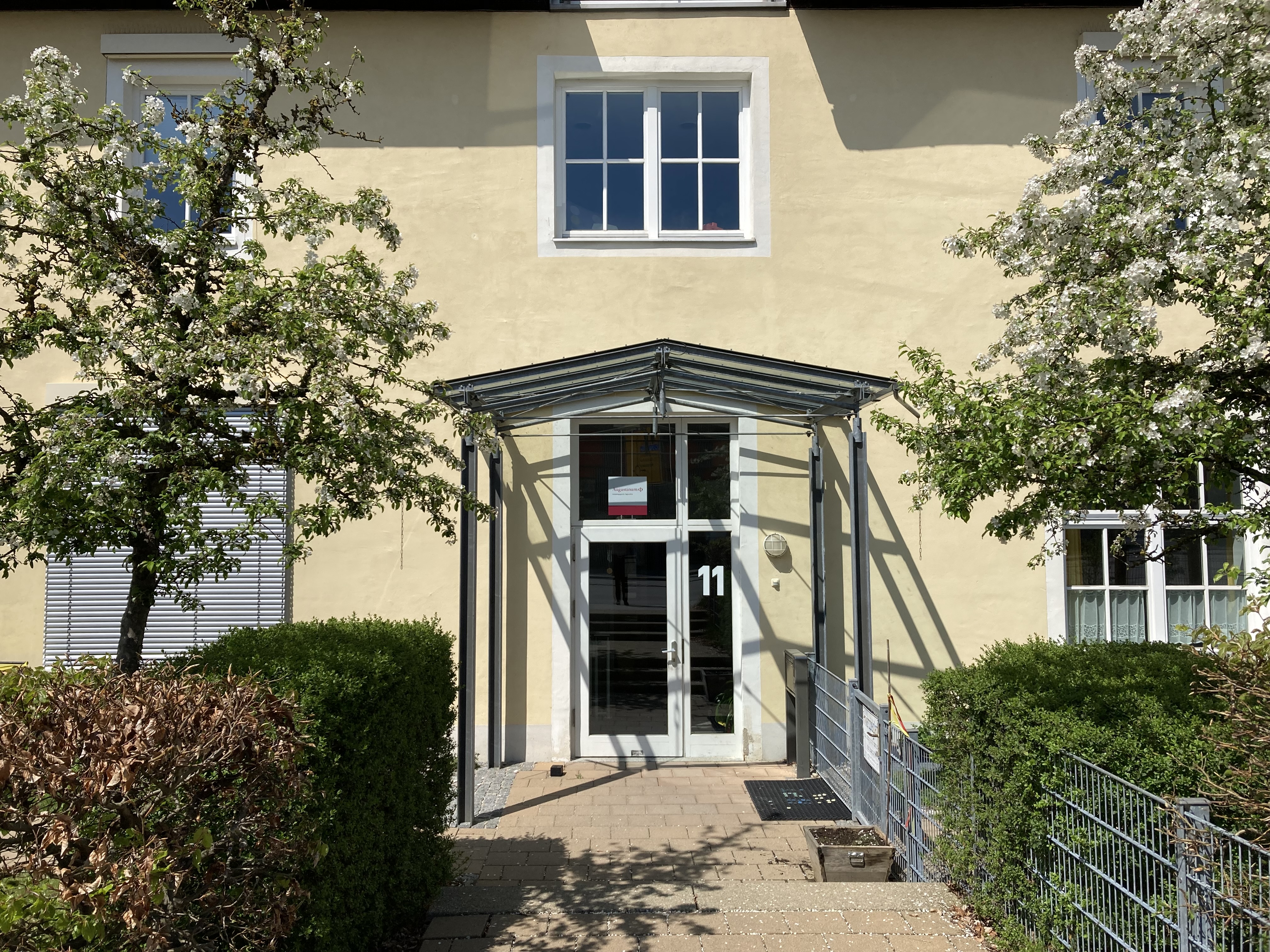 Das Gebäude der Augustinum Tagesstätte Anton-Hoefter-Straße