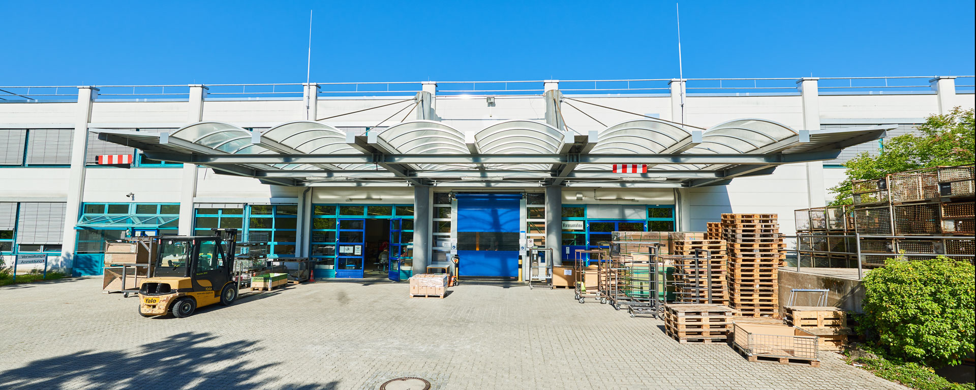 Gebäude der Augustinum Werkstatt Harthof