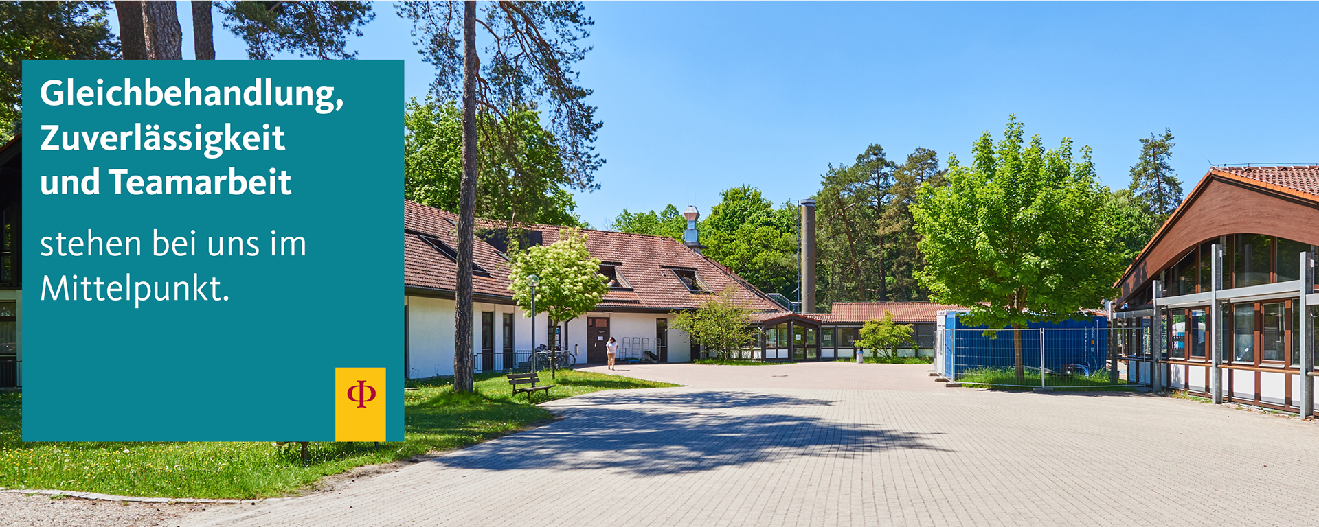 Gleichbehandlung, Zuverlässigkeit und Teamarbeit stehen bei uns im Mittelpunkt.