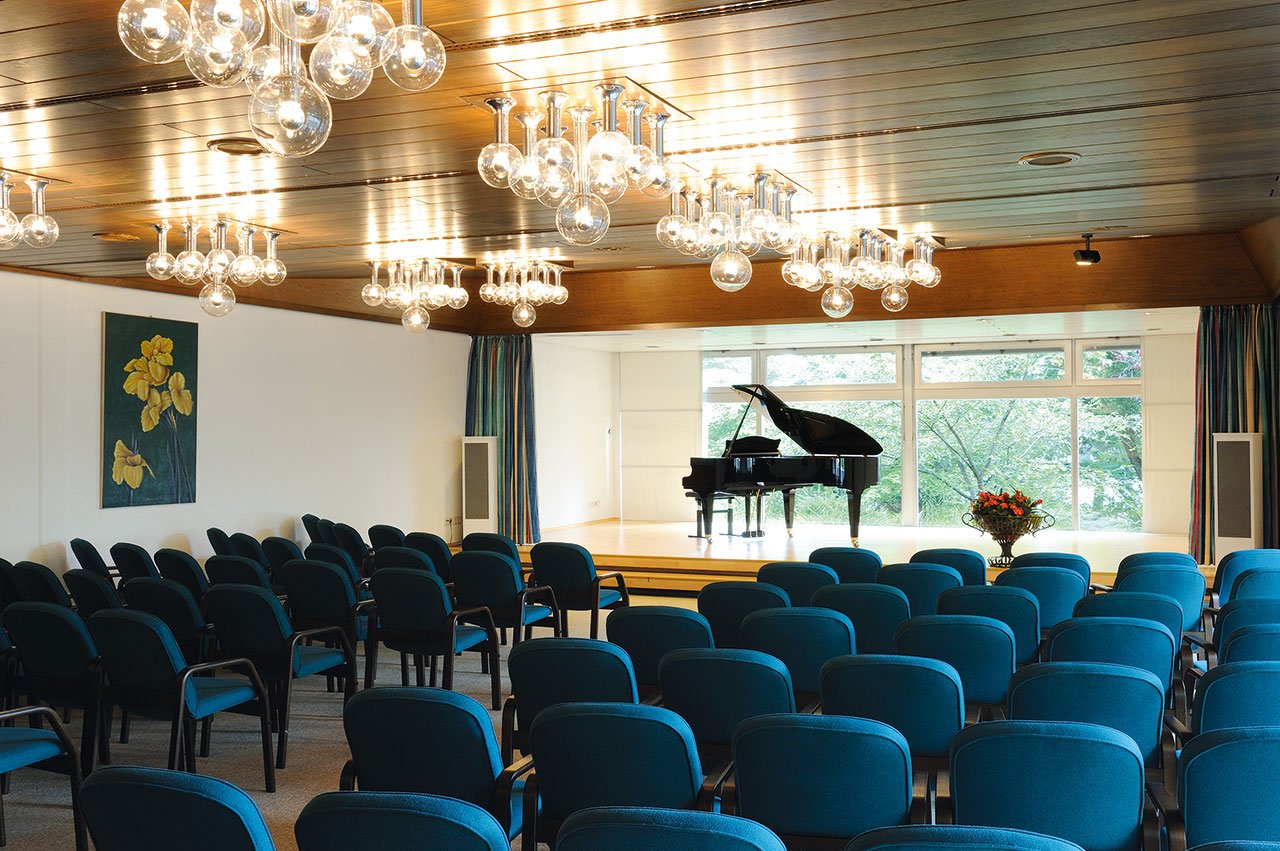 Viel geboten: Die Veranstaltungen im Theatersaal, wie etwa die Jazzreihe, genießen einen hervorragenden Ruf und sind eine feste Größe im Kulturangebot der Region. 