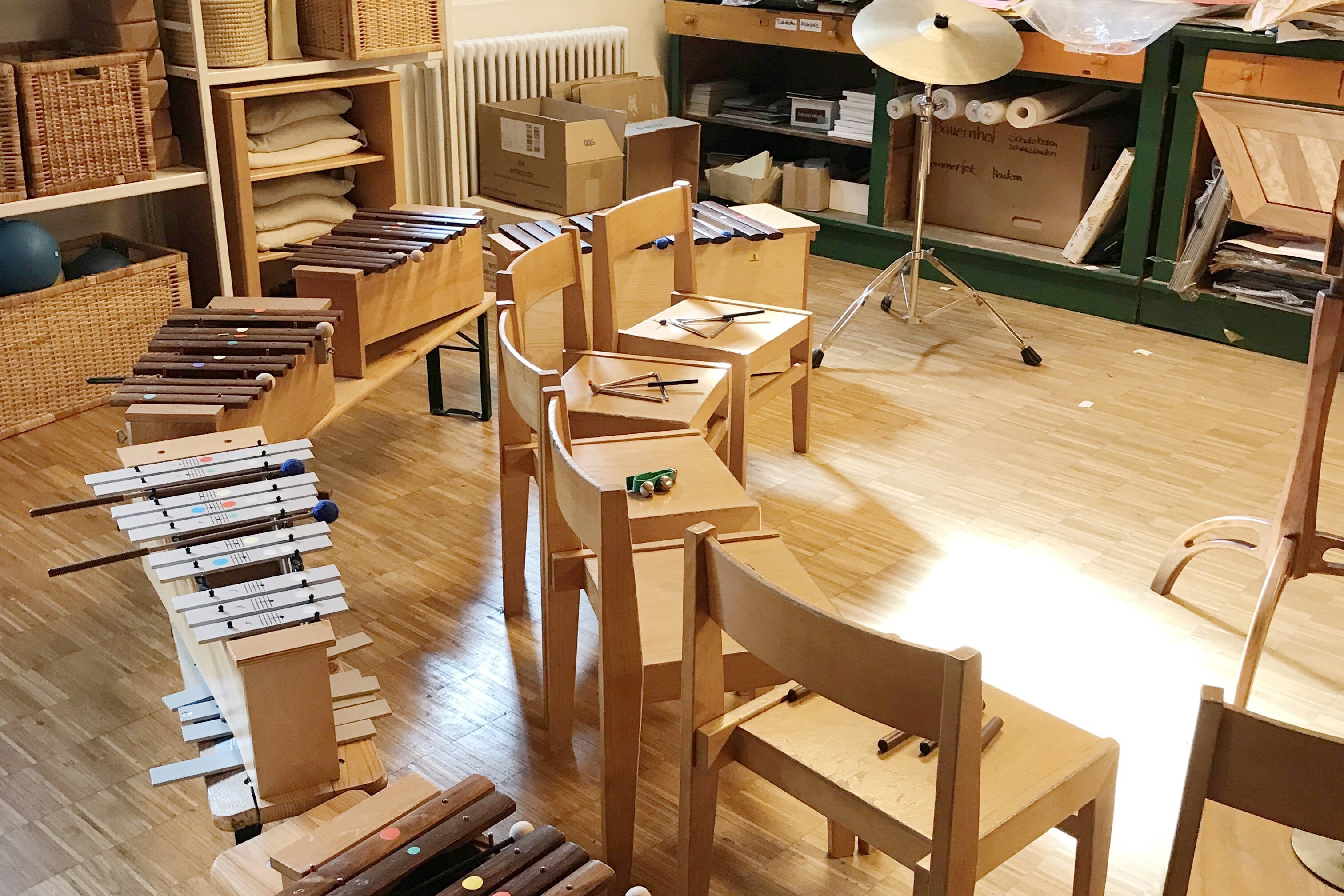 Das Musikzimmer des Augustinum Kindergarten Christuskirche