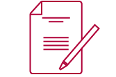 Piktogramm eines Notizzettels