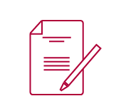 Piktogramm eines Notizzettels