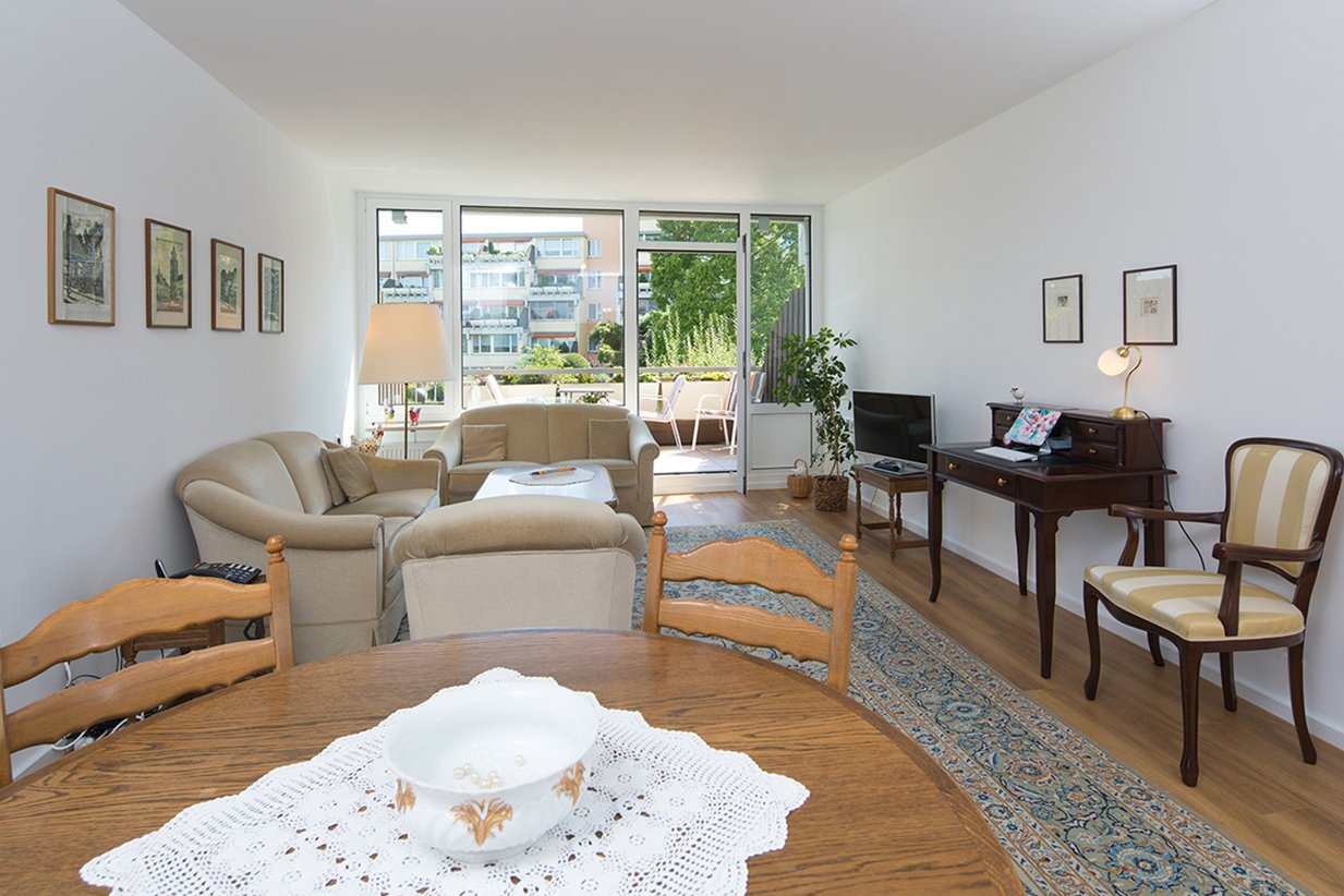Auch im Ein-Zimmer-Appartement findet sich genügend Platz für Individualität. Auch im Ein-Zimmer-Appartement findet sich genügend Platz für Individualität.