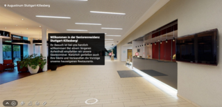 Mit der 360º-Tour durch das Augustinum Stuttgart-Killesberg
