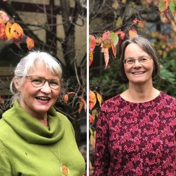 Isabell Overmans und Lieselotte Schwab, evangelische und katholische Seelsorgerinnen