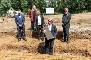 Grundsteinlegung am Augustinum Landschulheim Elkofen