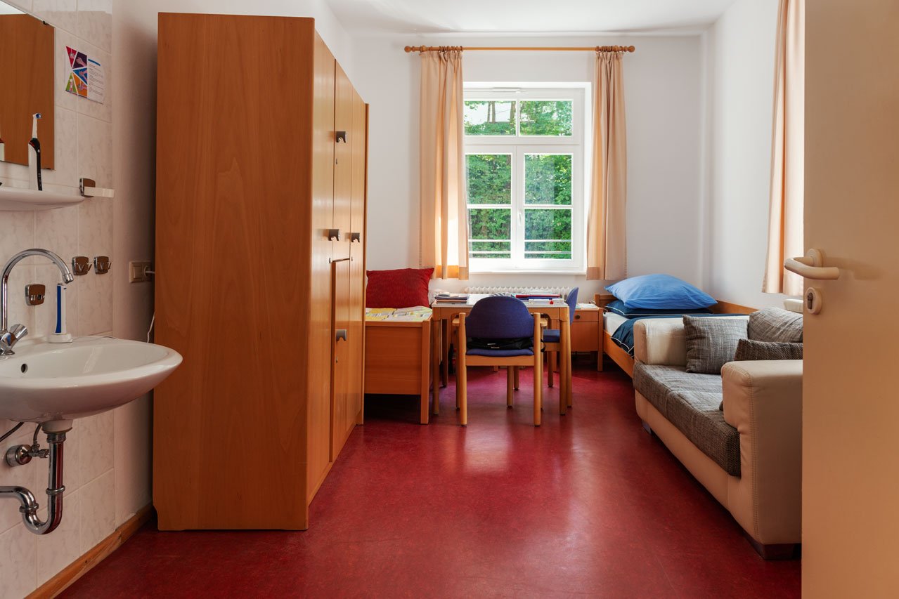 Zimmer im Landschulheim Elkofen 