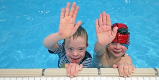 Schwimmen lernen macht Spaß