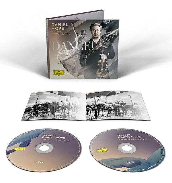 Cover und CDs des Albums "Dance" von Daniel Hope