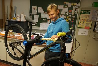 Hobby: Fahrräder montieren