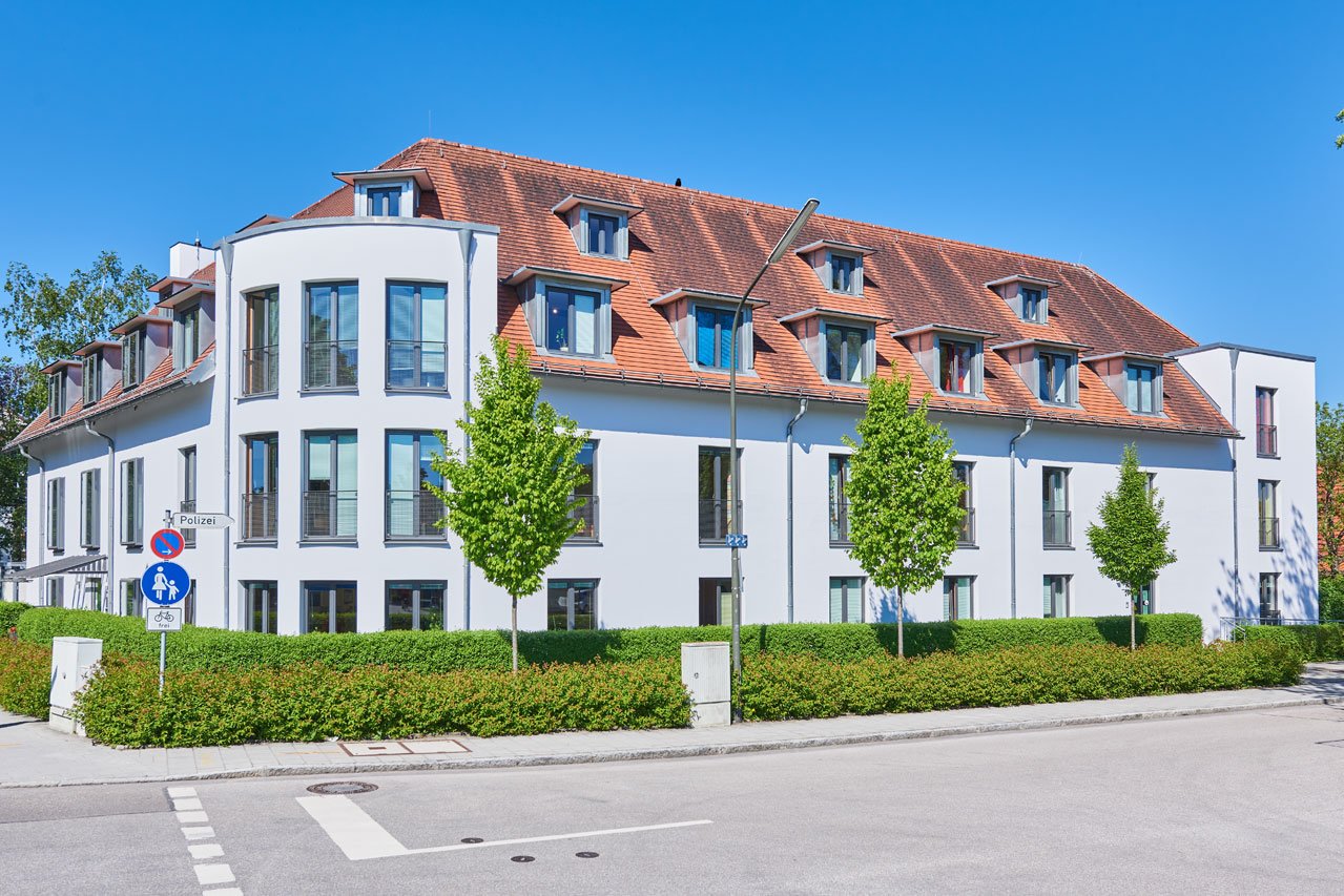 Außenansicht der Augustinum Wohnstätte Freisinger Straße