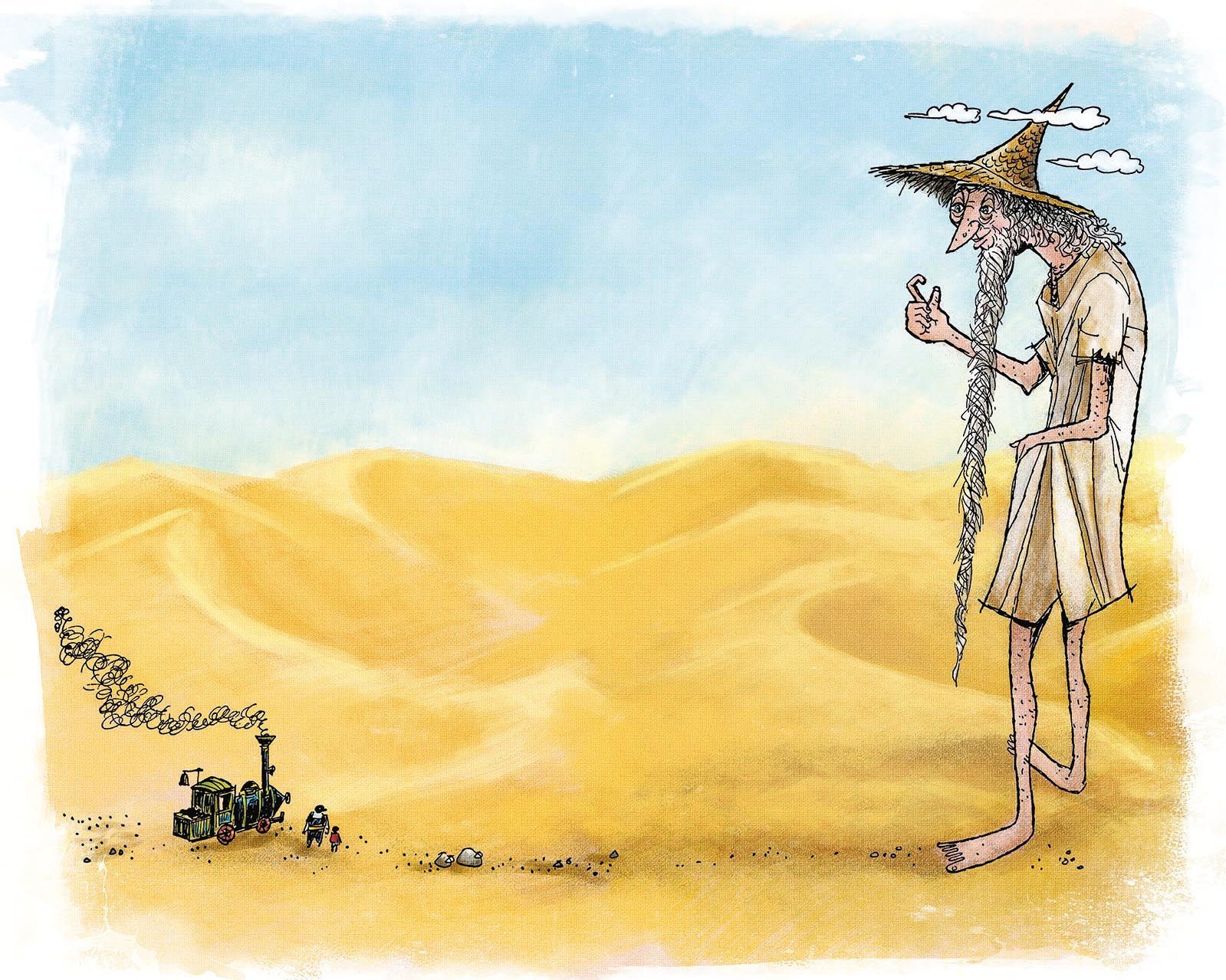 Tur Tur, der Scheinriese, Illustration