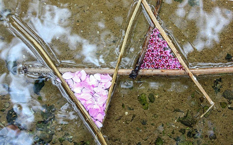 LandArt-Installation von Barbara Guthy