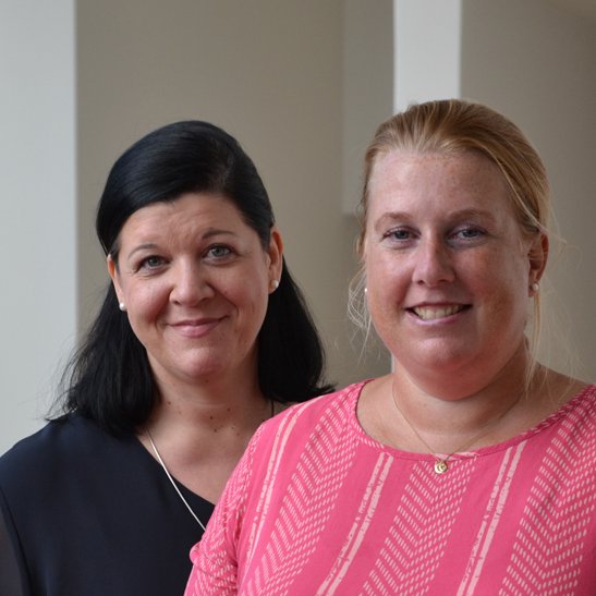 Bianca Feuerberg und Julia Hartmann