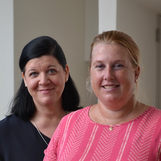 Bianca Feuerberg und Julia Hartmann