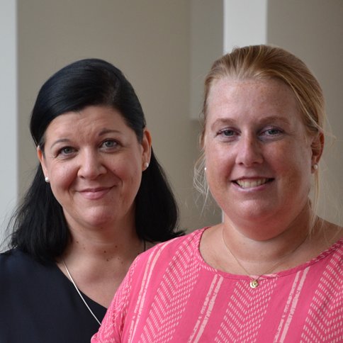 Bianca Feuerberg und Julia Hartmann