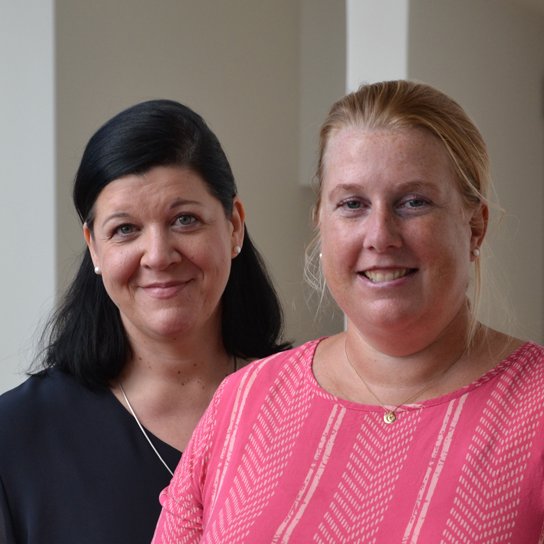 Bianca Feuerberg und Julia Hartmann