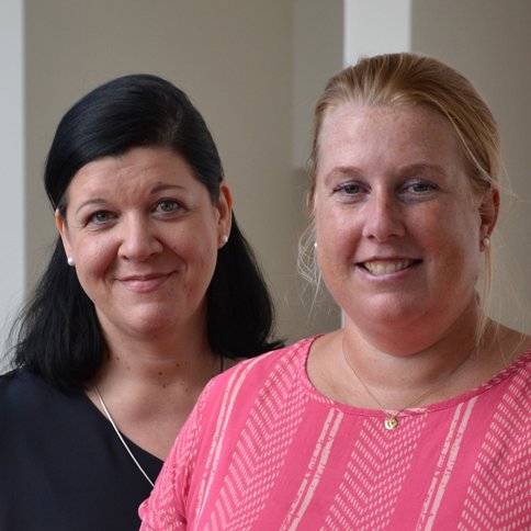 Bianca Feuerberg und Julia Hartmann