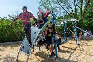 Spiel- und Fitnessplatz eröffnet