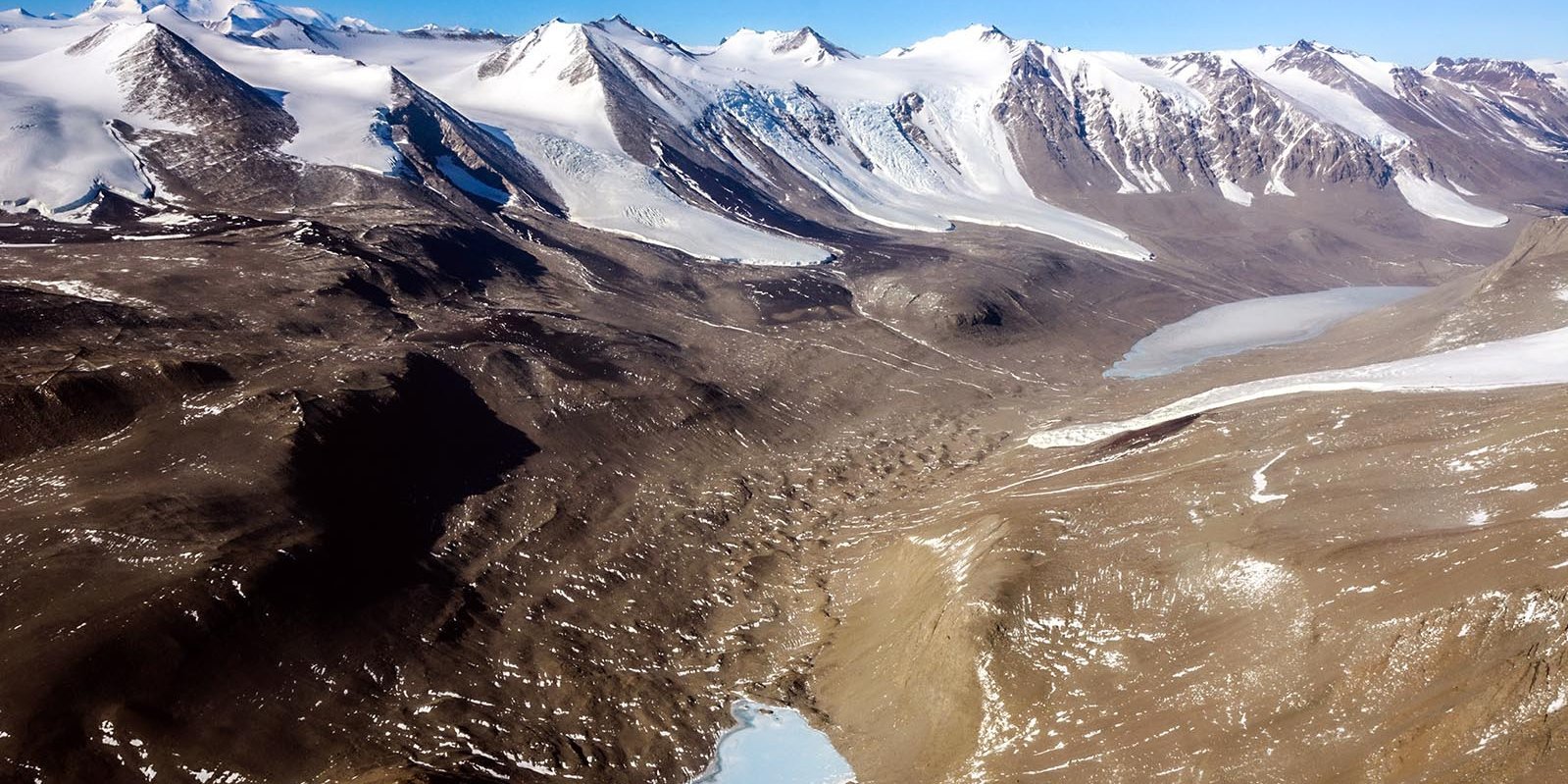 Taylor Valley in der Antarktis