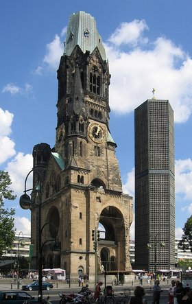 Die Kaiser-Wilhelm-Gedächtniskirche in Berlin 