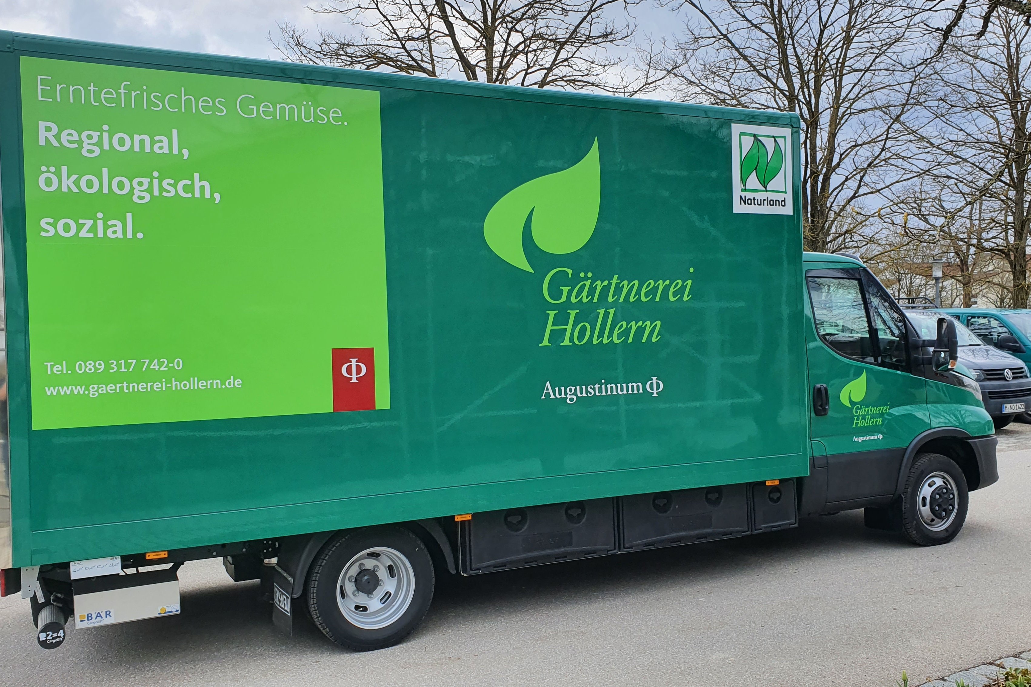 Marktfahrzeug der Augustinum Gärtnerei Hollern 