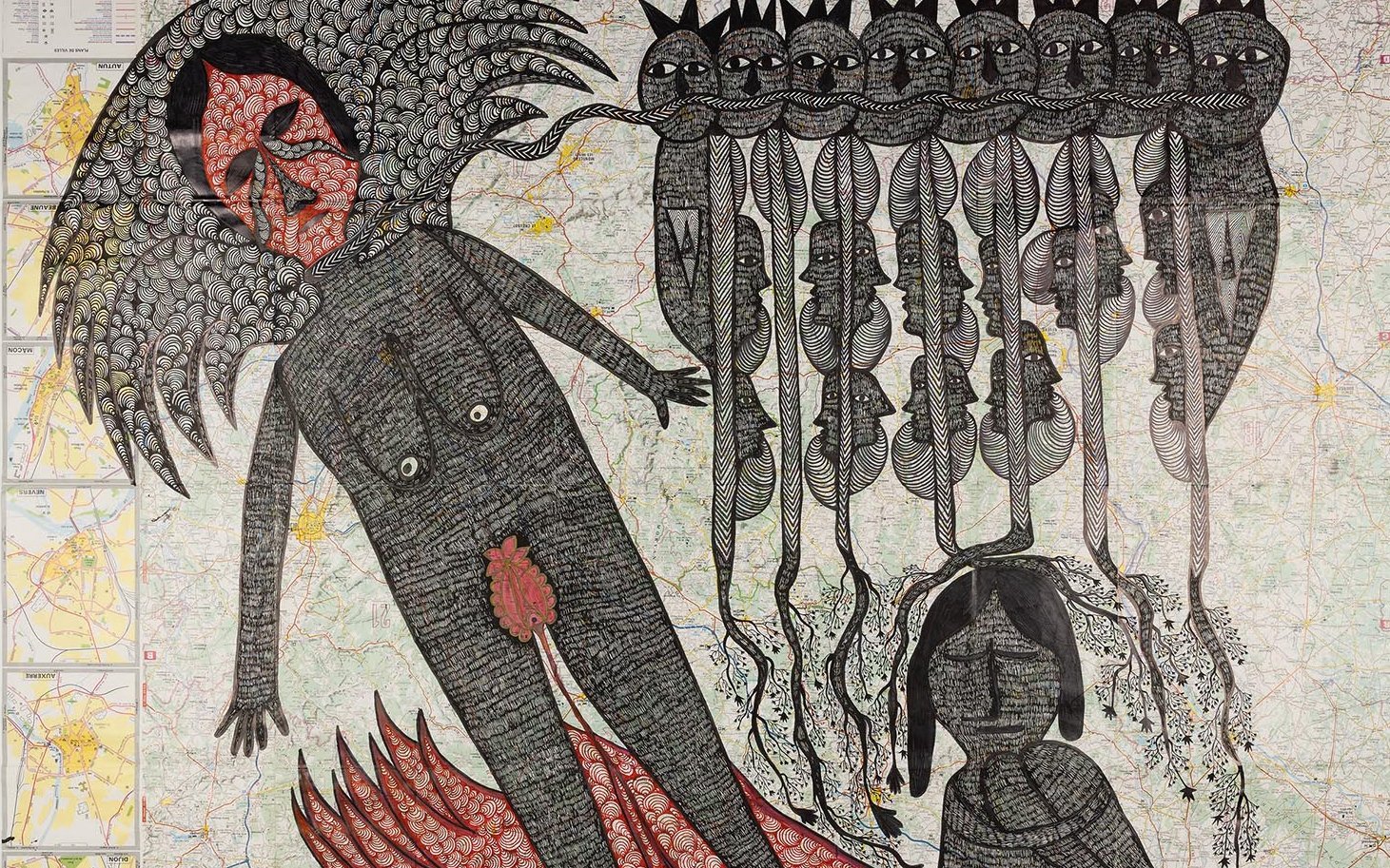 Das Bild mit dem Titel "No one saw my death“ von Samaneh Atef, euward-Preisträger von 2024