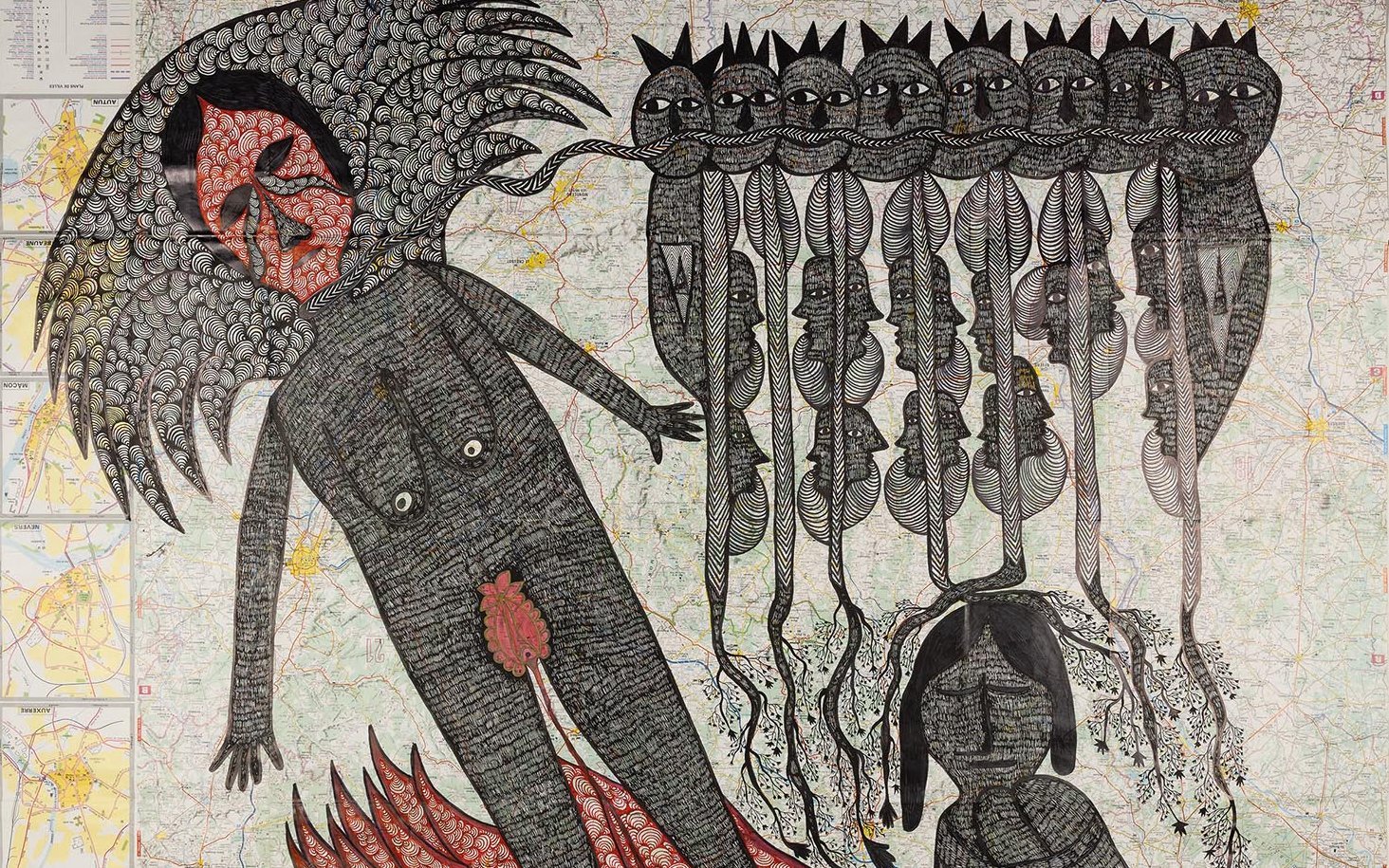Das Bild mit dem Titel "No one saw my death“ von Samaneh Atef, euward-Preisträger von 2024