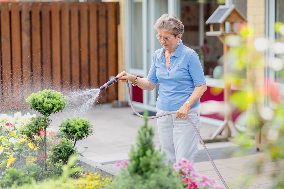 Terrassen und Balkone können individuell bepflanzt werden. Terrassen und Balkone können individuell bepflanzt werden.