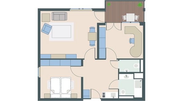3-Zimmer-Wohnung mit 78 Quadratmetern 3-Zimmer-Wohnung mit 78 Quadratmetern