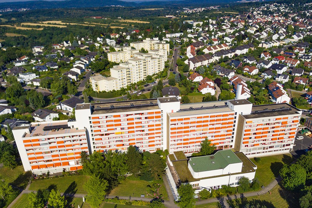 Luftaufnahme des Augustinum Bad Soden