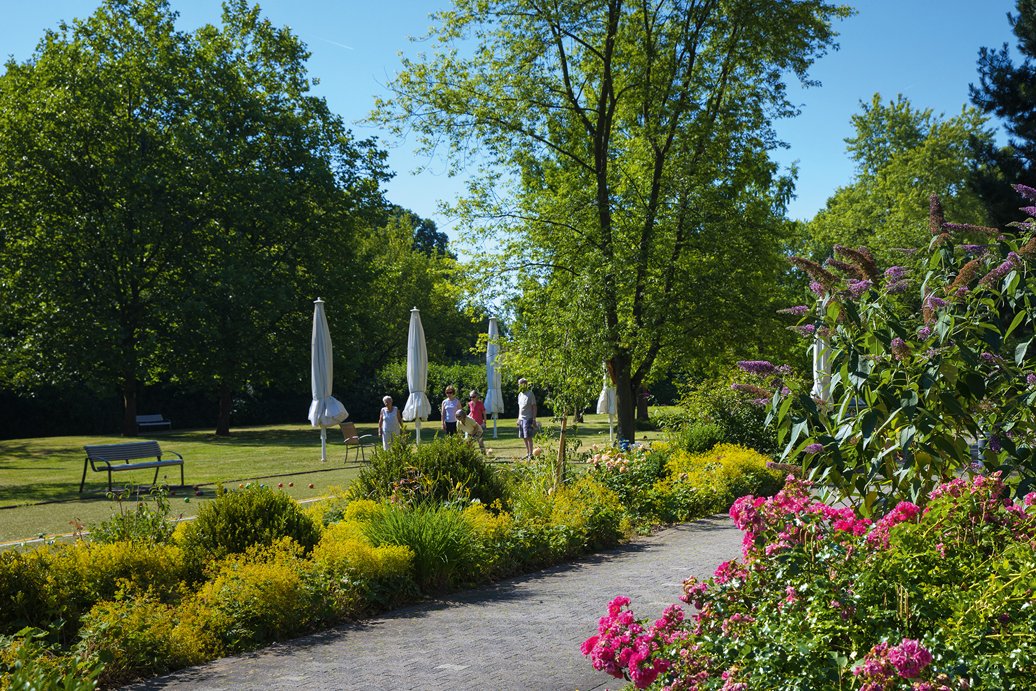 Gartenanlage des Augustinum Bad Soden