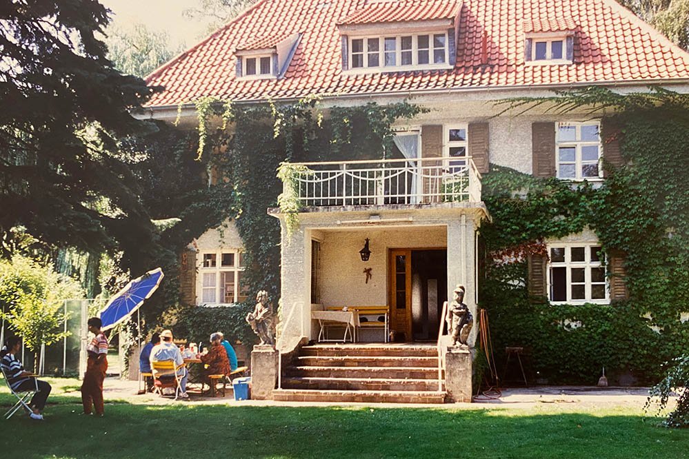 Die alte Villa der Ziegelei in den 1970er Jahren