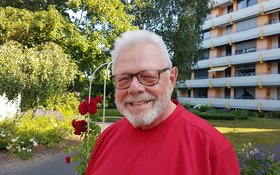 Porträtaufnahme des Bewohners Jürgen Brinckmann