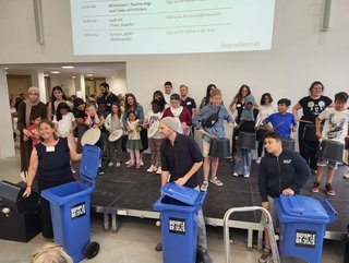 Drum-Workshop mit Aufführung