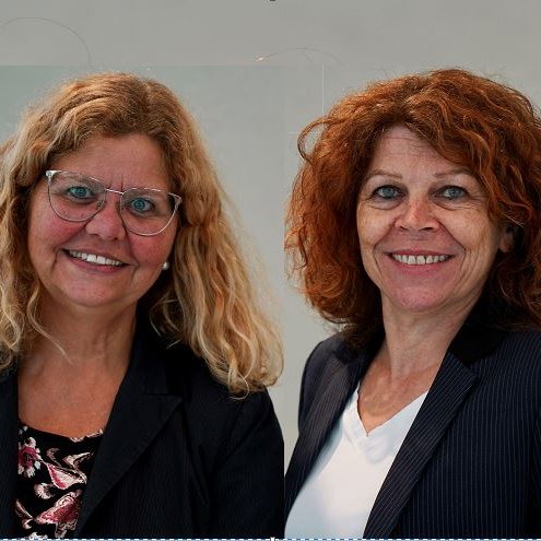 Foto von Simone Benz und Petra Masou, Interessentenberatung