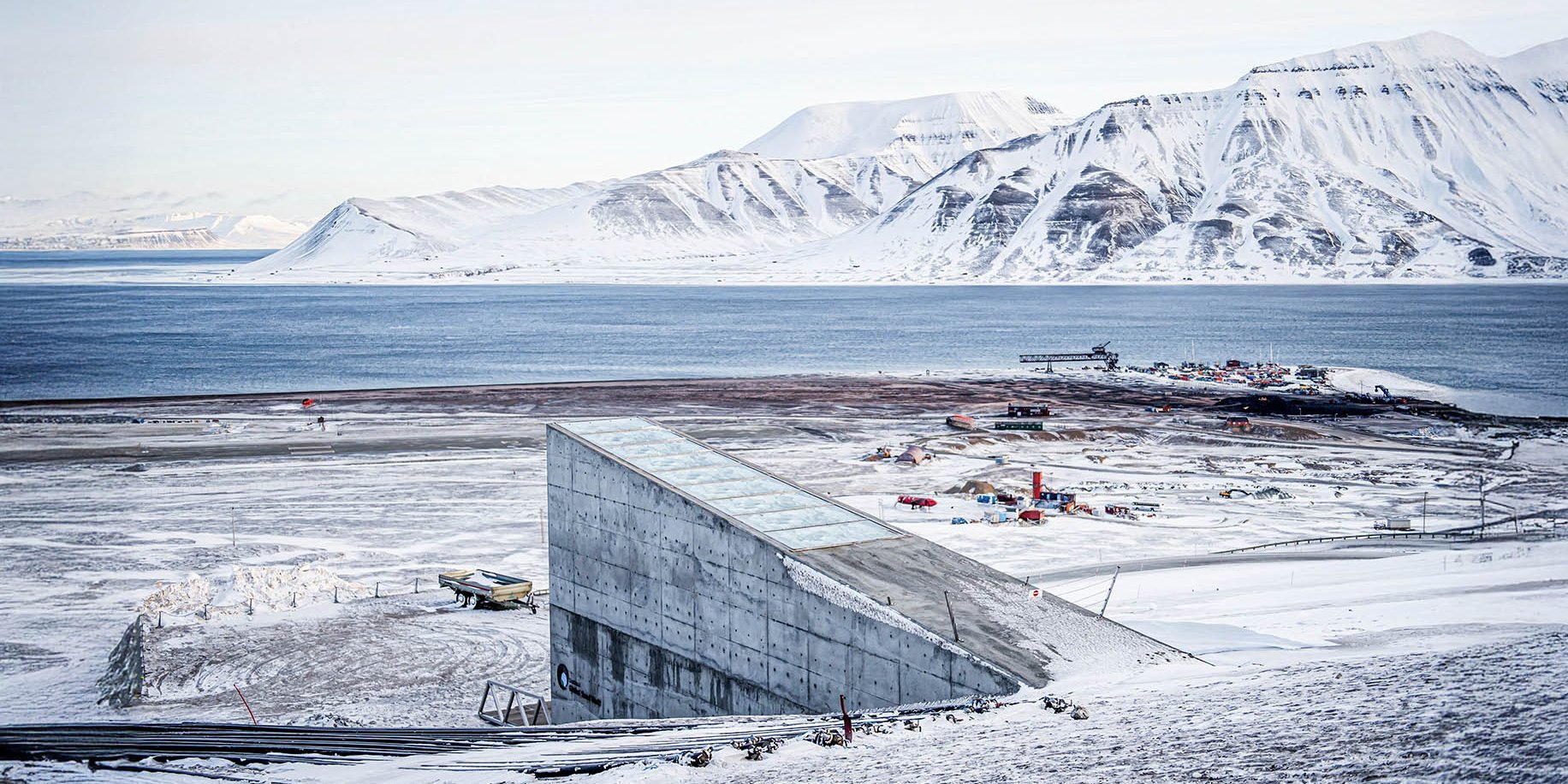 Svalbard Global Seed Vault in Spitzbergen