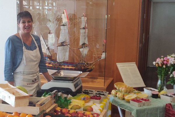 Obst und Gemüse Marktstand Grafe