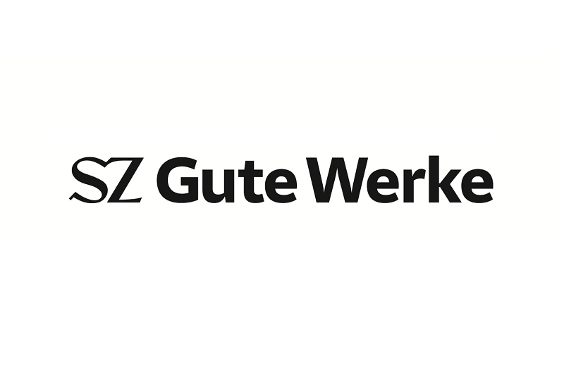 Zu sehen ist das Logo für gute Werke der Süddeutschen Zeitung